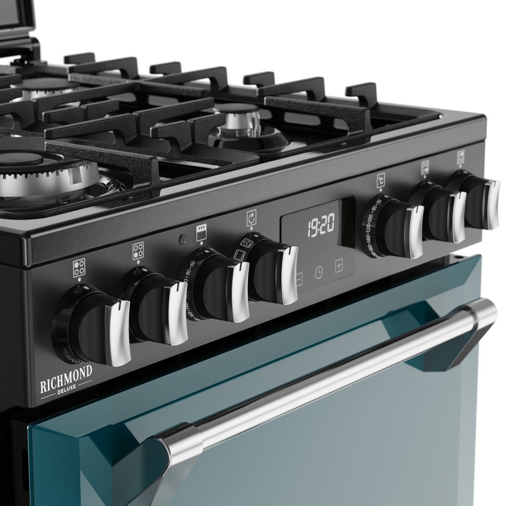 Stoves Richmond Deluxe 60DF Dual Fuel Mini Range Cooker 444411996 - DEEP MARINE Stoves Richmond Deluxe 60DF Dual Fuel Mini Range Cooker 444411996 - DEEP MARINE