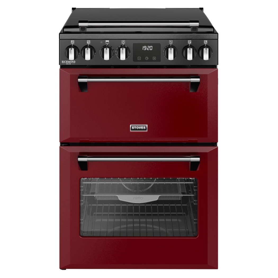 Stoves Richmond Deluxe 100DF Dual Fuel Range Cooker 444411872 - Cream