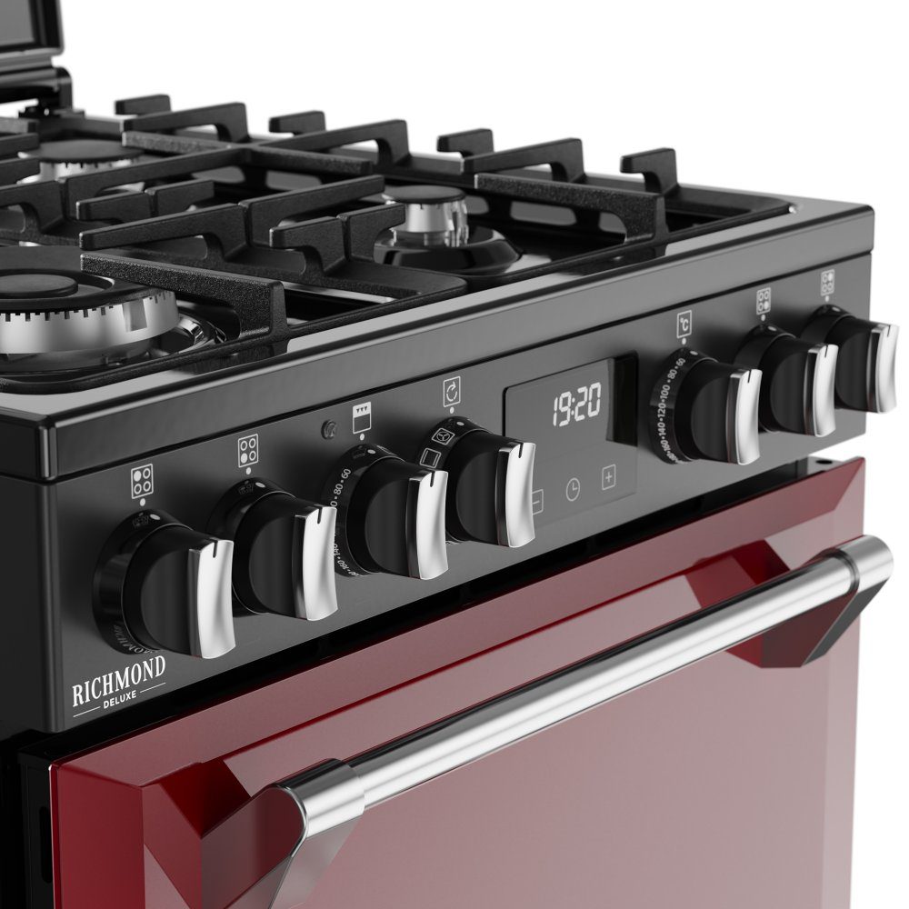 Stoves Richmond Deluxe 100DF Dual Fuel Range Cooker 444411872 - Cream Stoves Richmond Deluxe 100DF Dual Fuel Range Cooker 444411872 - Cream