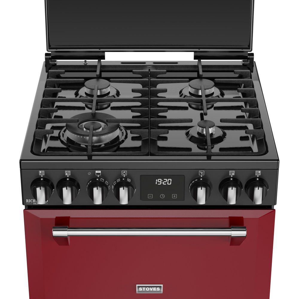 Stoves Richmond Deluxe 100DF Dual Fuel Range Cooker 444411872 - Cream Stoves Richmond Deluxe 100DF Dual Fuel Range Cooker 444411872 - Cream