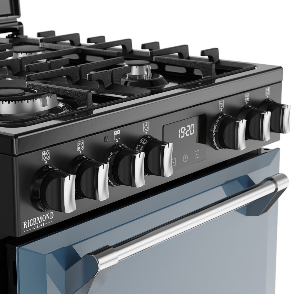 Stoves Richmond Deluxe 90EI Induction Range Cooker 444411869 - Black Stoves Richmond Deluxe 90EI Induction Range Cooker 444411869 - Black