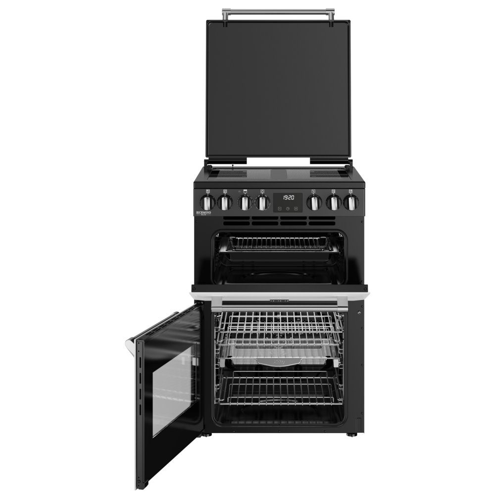 Stoves Richmond Deluxe 100EI Induction Range Cooker 444411873 - Black Stoves Richmond Deluxe 100EI Induction Range Cooker 444411873 - Black