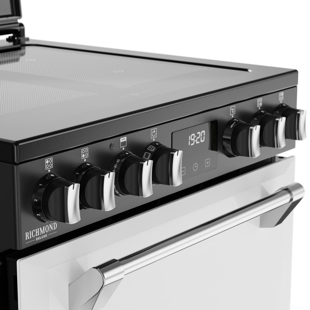 Stoves Richmond Deluxe 100EI Induction Range Cooker 444411873 - Black Stoves Richmond Deluxe 100EI Induction Range Cooker 444411873 - Black