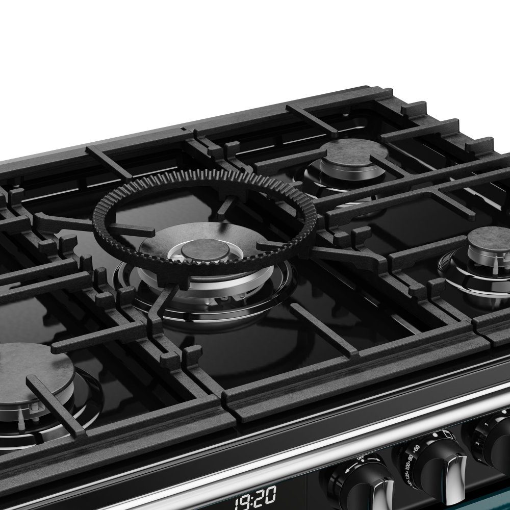 Stoves Richmond Deluxe 100DF Dual Fuel Range Cooker 444412019 - Deep Marine Stoves Richmond Deluxe 100DF Dual Fuel Range Cooker 444412019 - Deep Marine