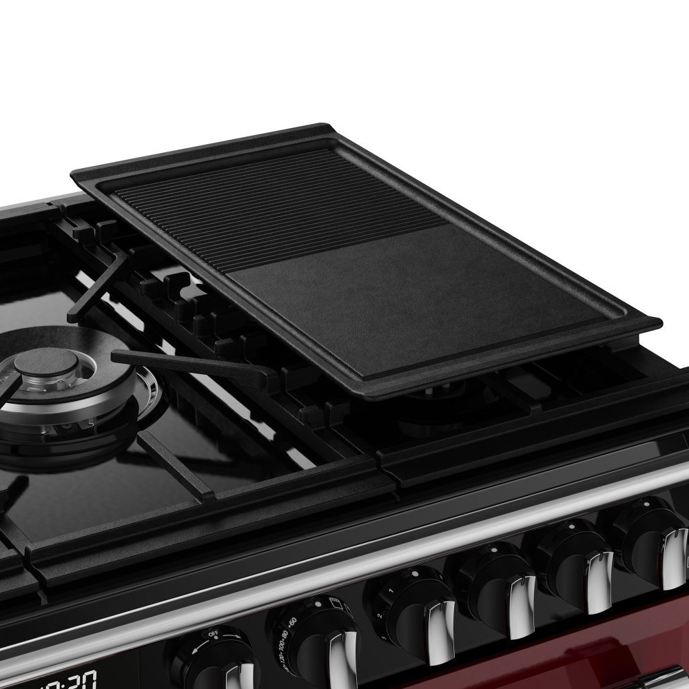 Stoves Richmond Deluxe 100DF Dual Fuel Range Cooker 444412020 - GARNET RED Stoves Richmond Deluxe 100DF Dual Fuel Range Cooker 444412020 - GARNET RED