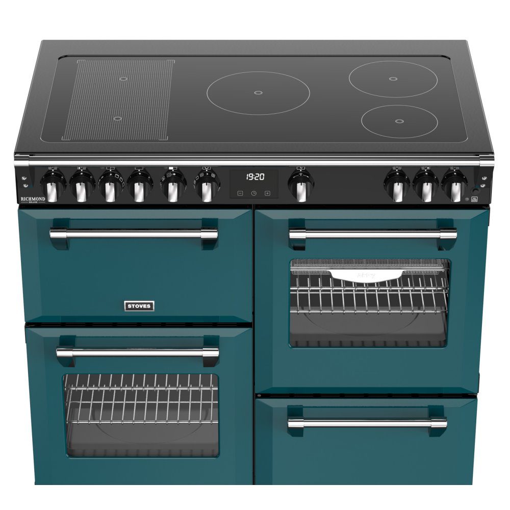 Stoves Richmond Deluxe 100EI Induction Range Cooker 444412025 - DEEP MARINE Stoves Richmond Deluxe 100EI Induction Range Cooker 444412025 - DEEP MARINE