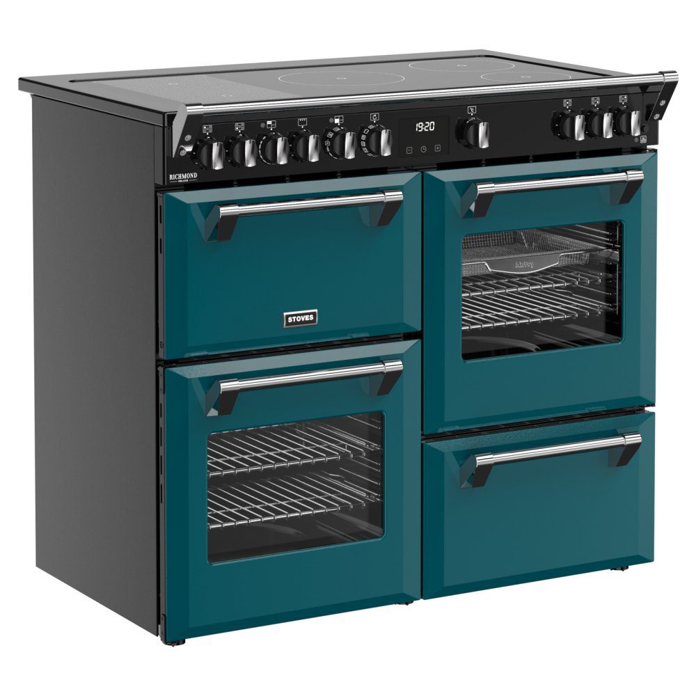 Stoves Richmond Deluxe 100EI Induction Range Cooker 444412025 - DEEP MARINE Stoves Richmond Deluxe 100EI Induction Range Cooker 444412025 - DEEP MARINE