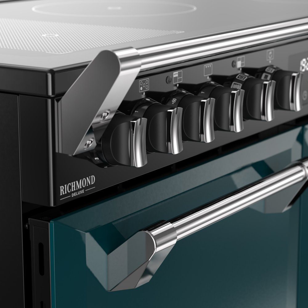 Stoves Richmond Deluxe 100EI Induction Range Cooker 444412025 - DEEP MARINE Stoves Richmond Deluxe 100EI Induction Range Cooker 444412025 - DEEP MARINE