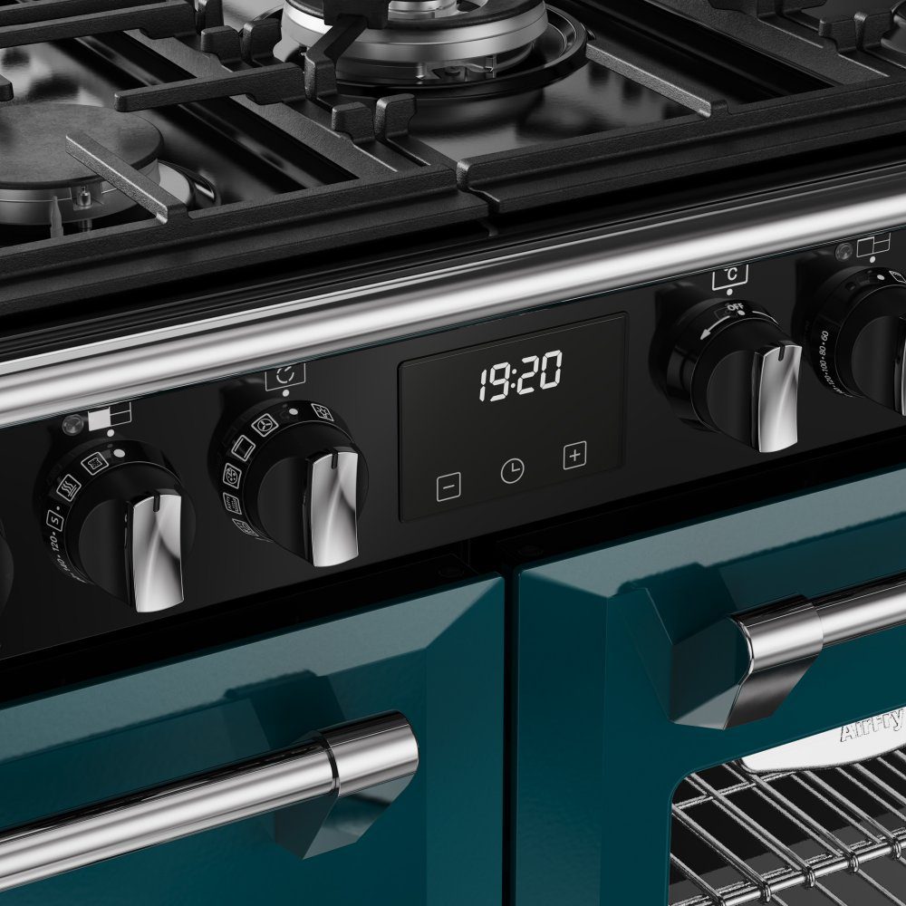 Stoves Richmond Deluxe 110DF Dual Fuel Range Cooker 444412031 - Deep Marine Stoves Richmond Deluxe 110DF Dual Fuel Range Cooker 444412031 - Deep Marine