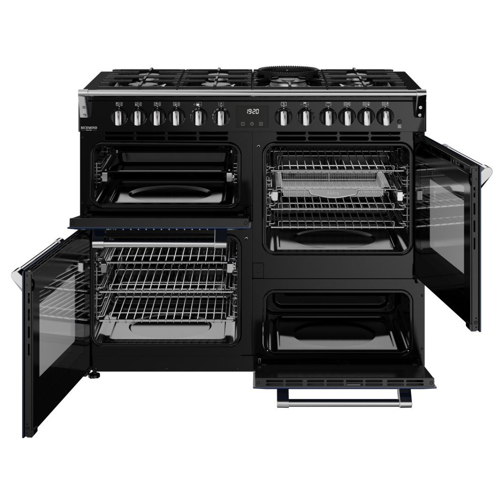 Stoves Richmond Deluxe 110DF Dual Fuel Range Cooker 444412030 - Midnight Blue Stoves Richmond Deluxe 110DF Dual Fuel Range Cooker 444412030 - Midnight Blue
