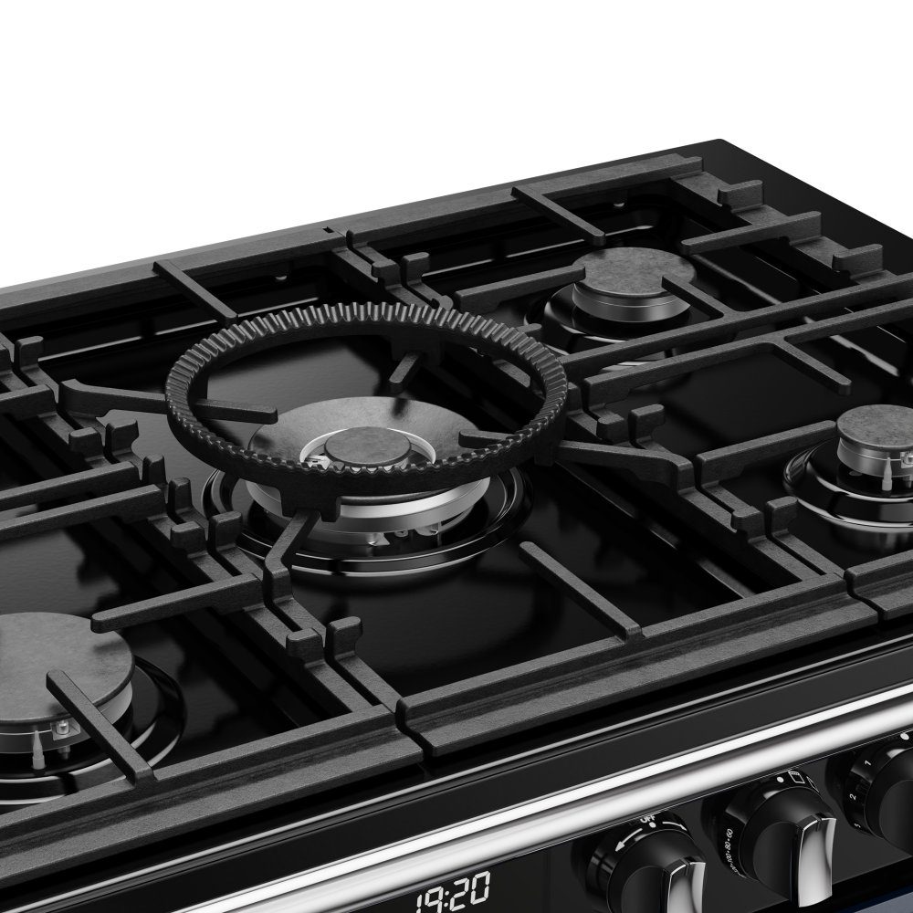 Stoves Richmond Deluxe 110DF Dual Fuel Range Cooker 444412030 - Midnight Blue Stoves Richmond Deluxe 110DF Dual Fuel Range Cooker 444412030 - Midnight Blue