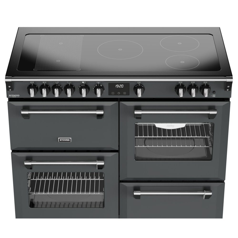 Stoves Richmond Deluxe 110EI Induction Range Cooker 444412033 - Anthracite Stoves Richmond Deluxe 110EI Induction Range Cooker 444412033 - Anthracite