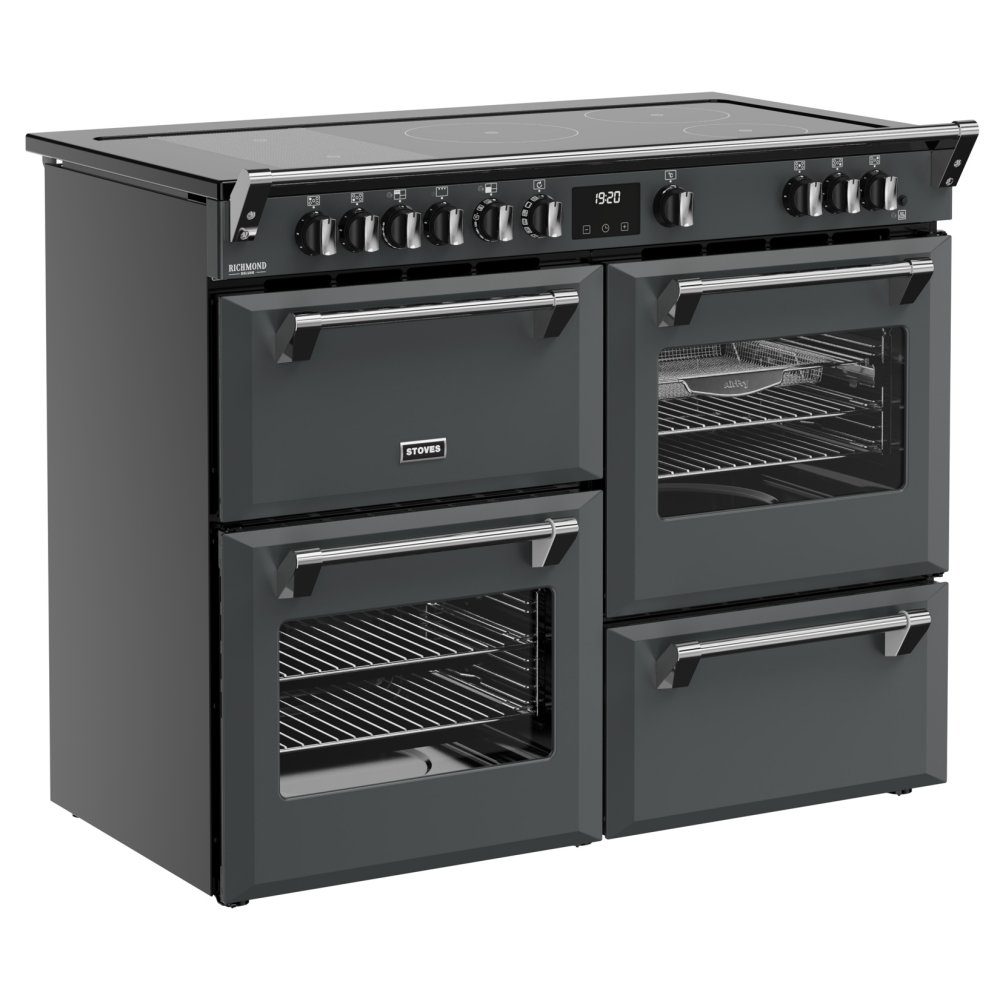 Stoves Richmond Deluxe 110EI Induction Range Cooker 444412033 - Anthracite Stoves Richmond Deluxe 110EI Induction Range Cooker 444412033 - Anthracite