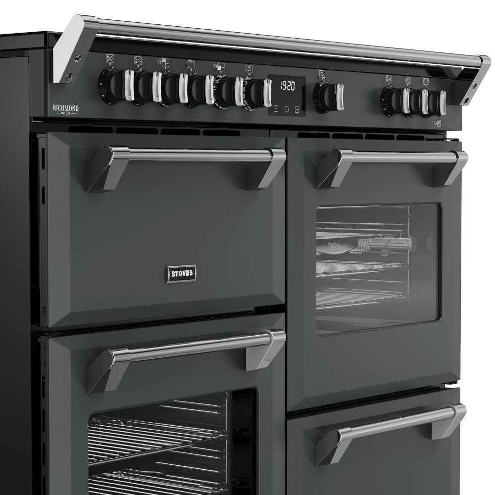 Stoves Richmond Deluxe 110EI Induction Range Cooker 444412033 - Anthracite Stoves Richmond Deluxe 110EI Induction Range Cooker 444412033 - Anthracite