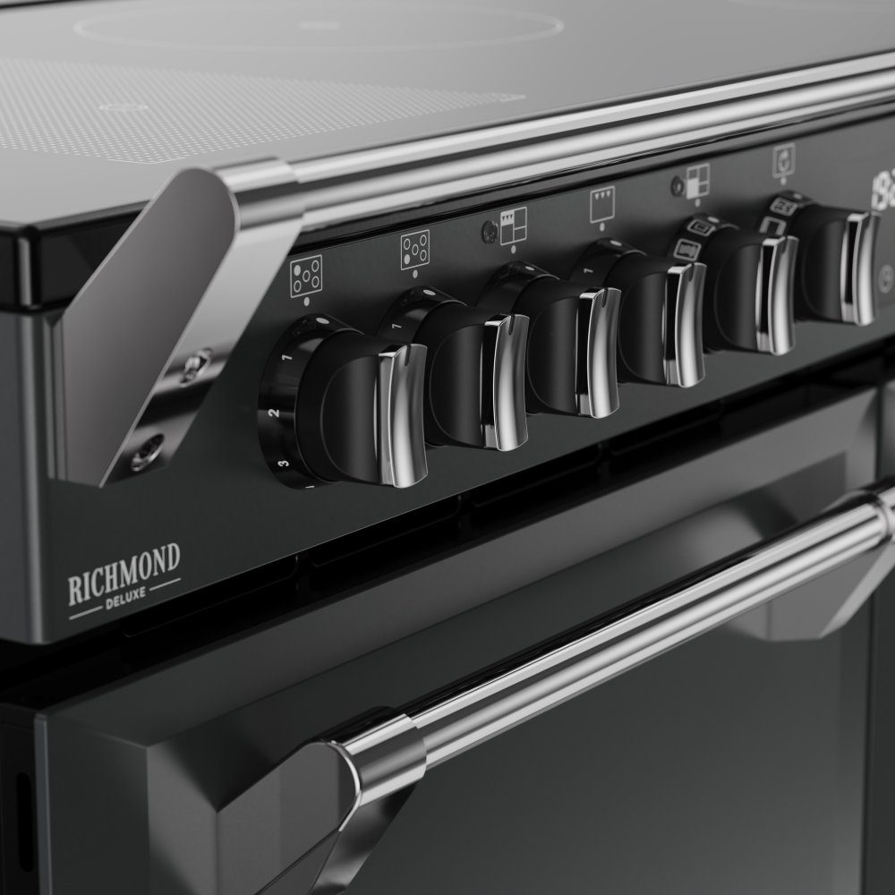Stoves Richmond Deluxe 110EI Induction Range Cooker 444412033 - Anthracite Stoves Richmond Deluxe 110EI Induction Range Cooker 444412033 - Anthracite
