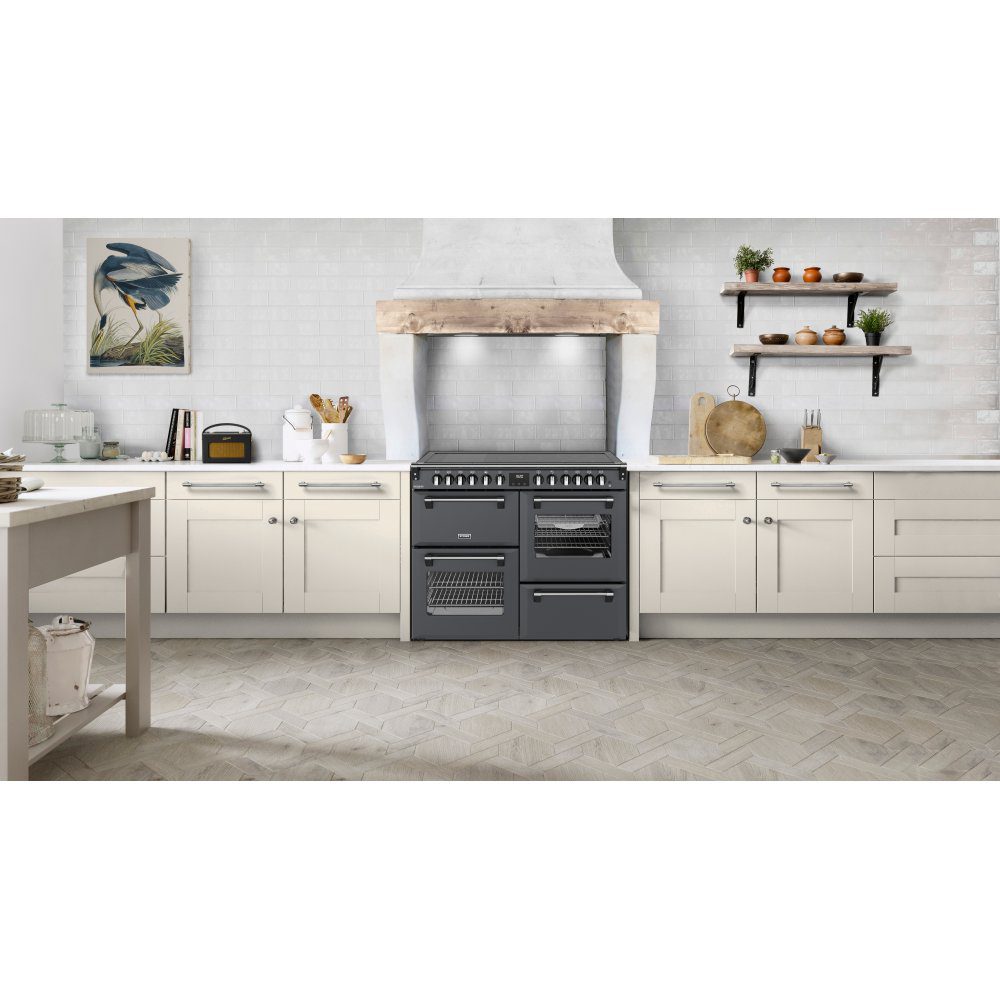 Stoves Richmond Deluxe 110EI Induction Range Cooker 444412033 - Anthracite Stoves Richmond Deluxe 110EI Induction Range Cooker 444412033 - Anthracite