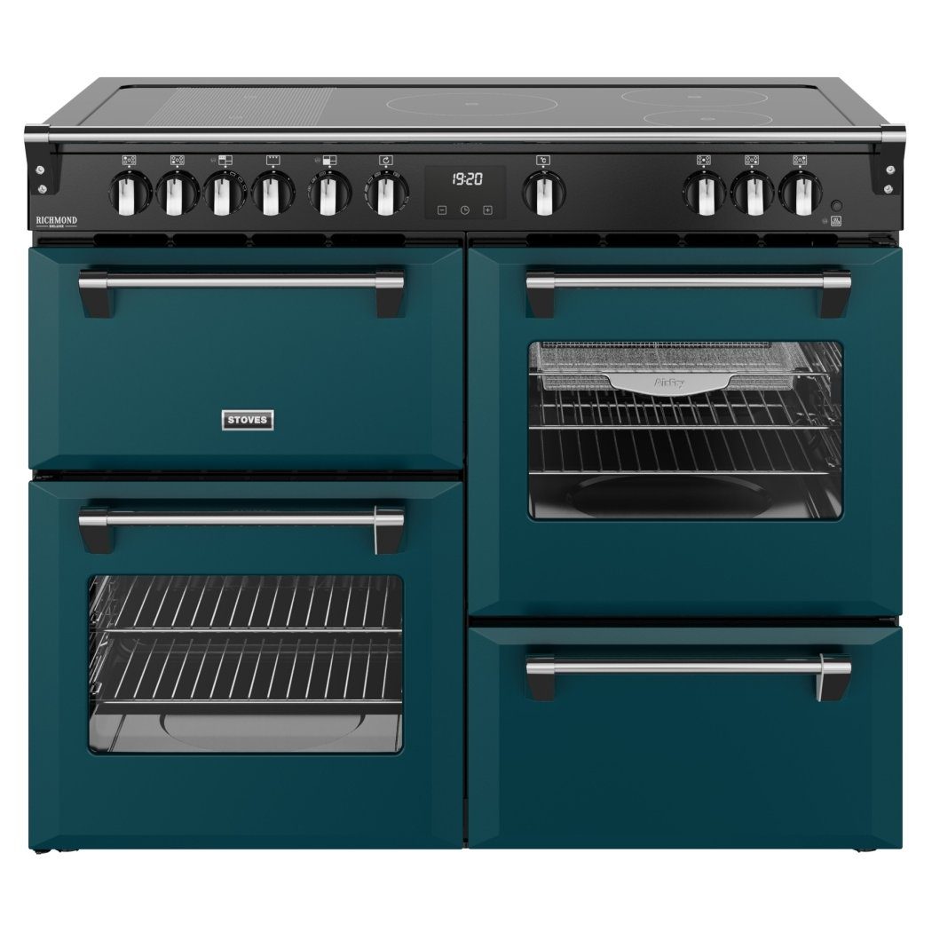 Stoves Richmond Deluxe 110EI Induction Range Cooker 444412037 - Deep Marine