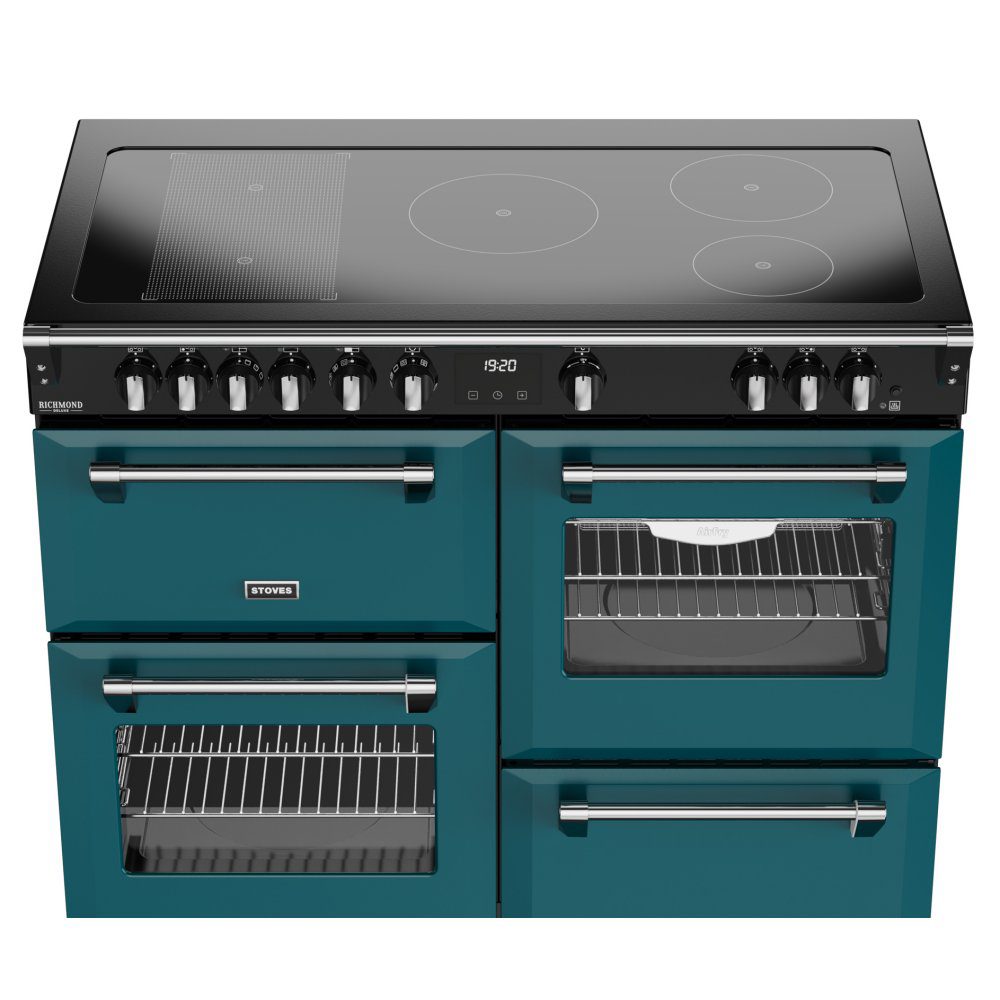Stoves Richmond Deluxe 110EI Induction Range Cooker 444412037 - Deep Marine Stoves Richmond Deluxe 110EI Induction Range Cooker 444412037 - Deep Marine