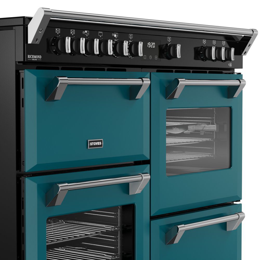 Stoves Richmond Deluxe 110EI Induction Range Cooker 444412037 - Deep Marine Stoves Richmond Deluxe 110EI Induction Range Cooker 444412037 - Deep Marine