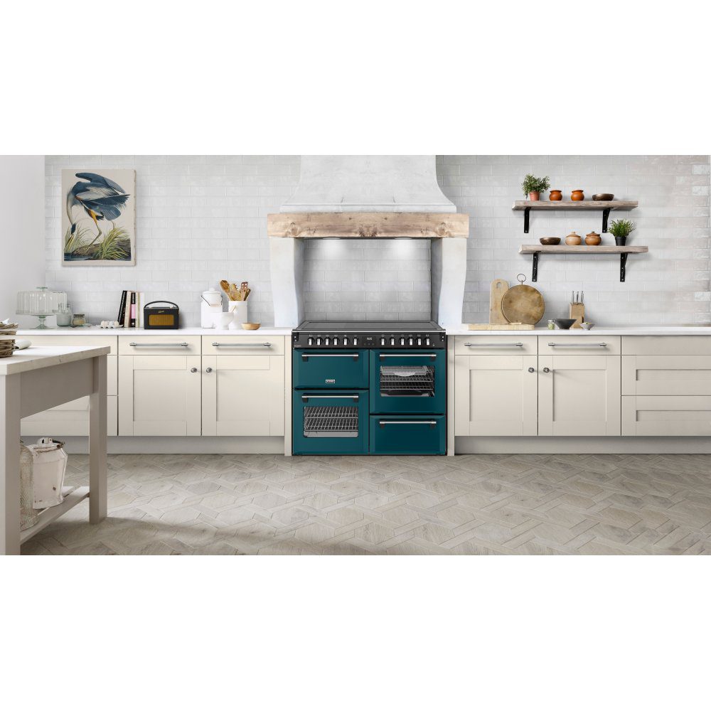 Stoves Richmond Deluxe 110EI Induction Range Cooker 444412037 - Deep Marine Stoves Richmond Deluxe 110EI Induction Range Cooker 444412037 - Deep Marine
