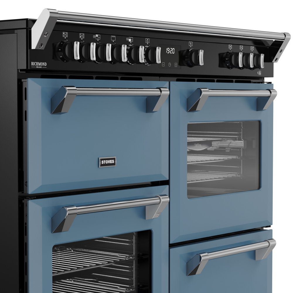 Stoves Richmond Deluxe 110EI Induction Range Cooker 444412035 - TWILIGHT BLUE Stoves Richmond Deluxe 110EI Induction Range Cooker 444412035 - TWILIGHT BLUE