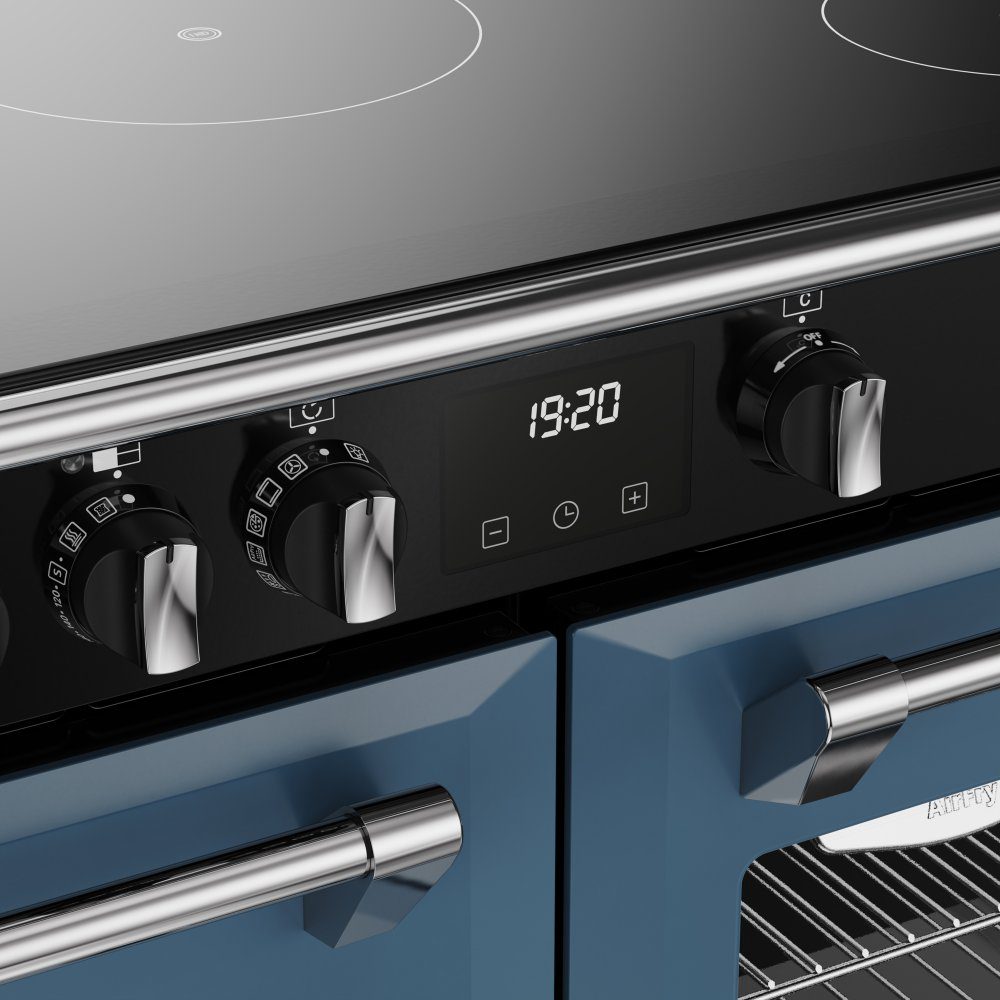 Stoves Richmond Deluxe 110EI Induction Range Cooker 444412035 - TWILIGHT BLUE Stoves Richmond Deluxe 110EI Induction Range Cooker 444412035 - TWILIGHT BLUE