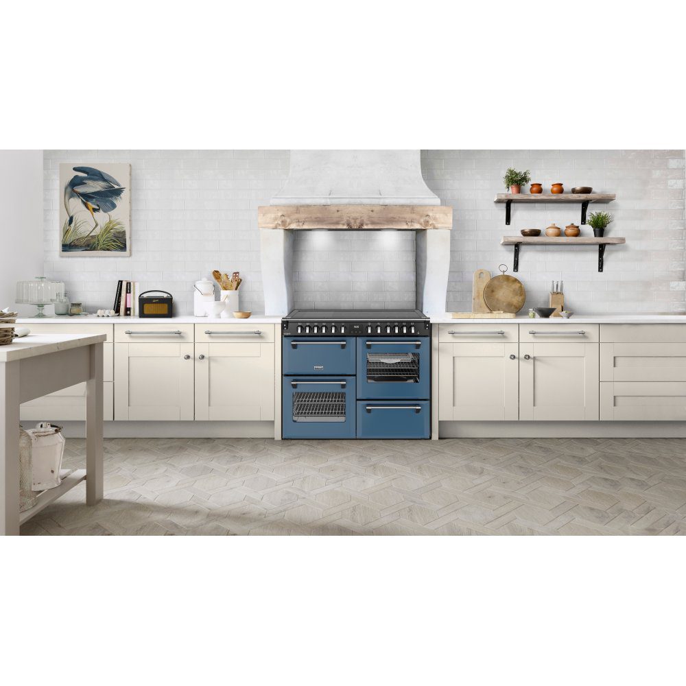 Stoves Richmond Deluxe 110EI Induction Range Cooker 444412035 - TWILIGHT BLUE Stoves Richmond Deluxe 110EI Induction Range Cooker 444412035 - TWILIGHT BLUE