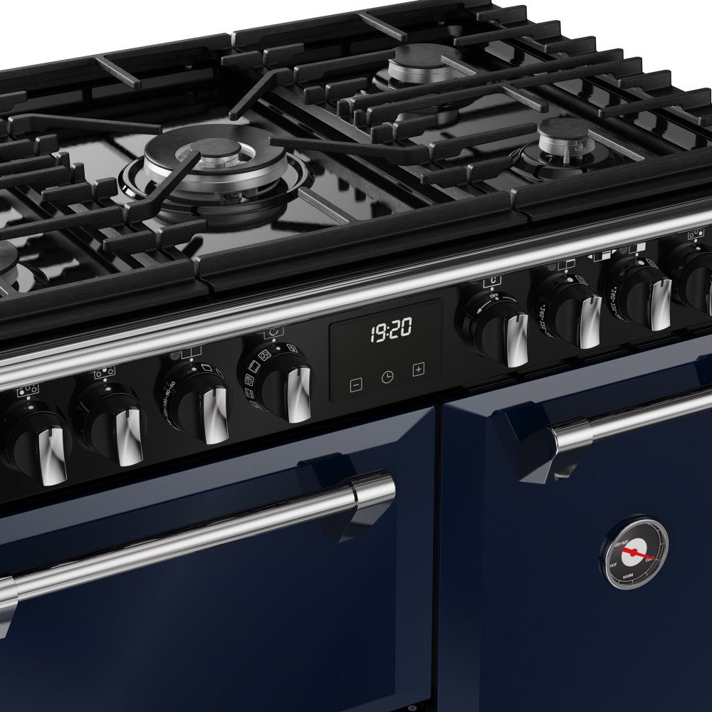 Stoves Richmond Deluxe 90DF Dual Fuel Range Cooker 444412006 - Midnight Blue Stoves Richmond Deluxe 90DF Dual Fuel Range Cooker 444412006 - Midnight Blue