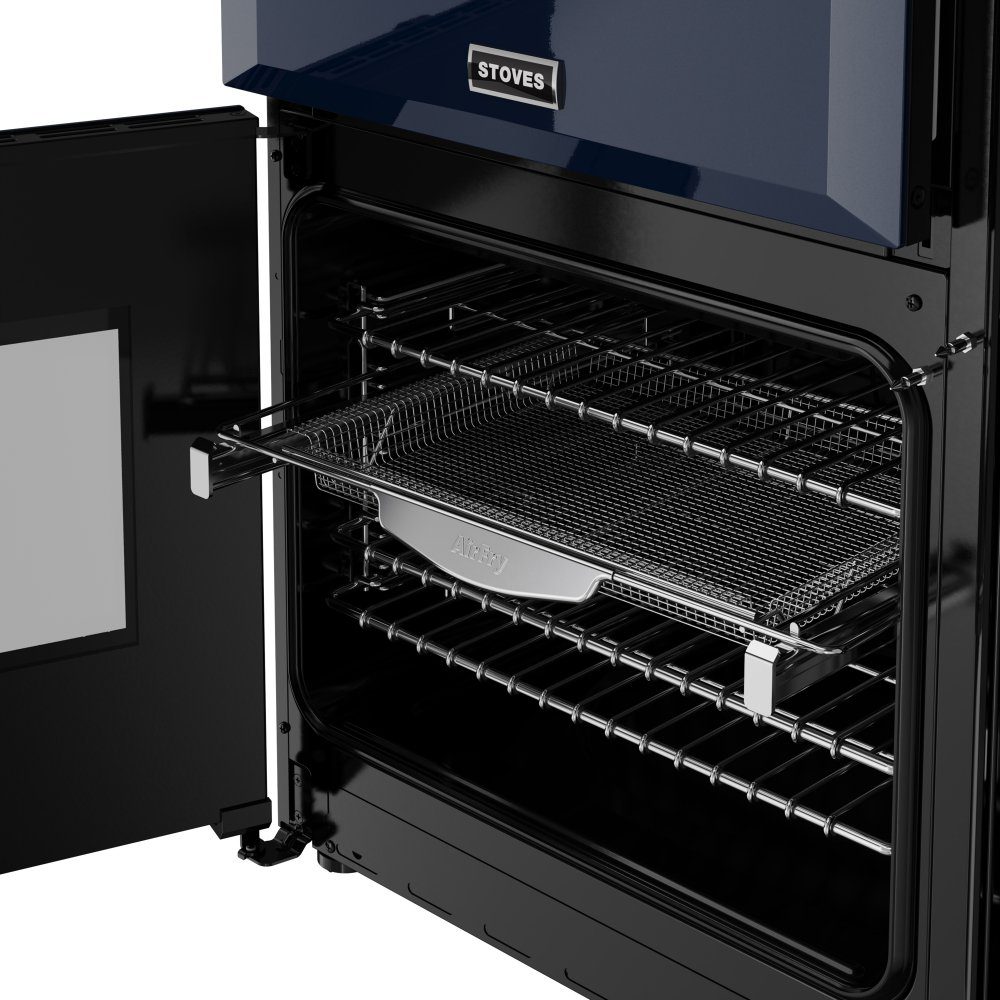 Stoves Richmond Deluxe 90DF Dual Fuel Range Cooker 444412006 - Midnight Blue Stoves Richmond Deluxe 90DF Dual Fuel Range Cooker 444412006 - Midnight Blue
