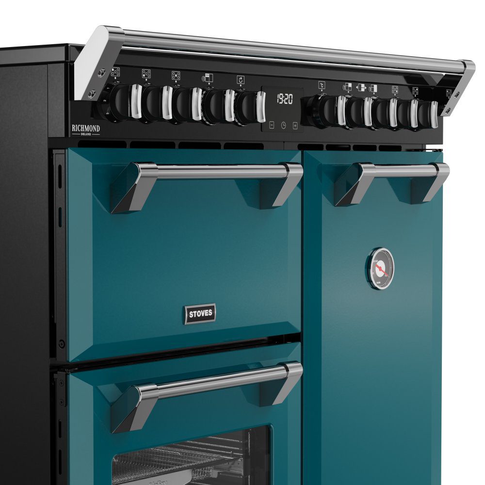 Stoves Richmond Deluxe 90EI Induction Range Cooker 444412013 - DEEP MARINE Stoves Richmond Deluxe 90EI Induction Range Cooker 444412013 - DEEP MARINE