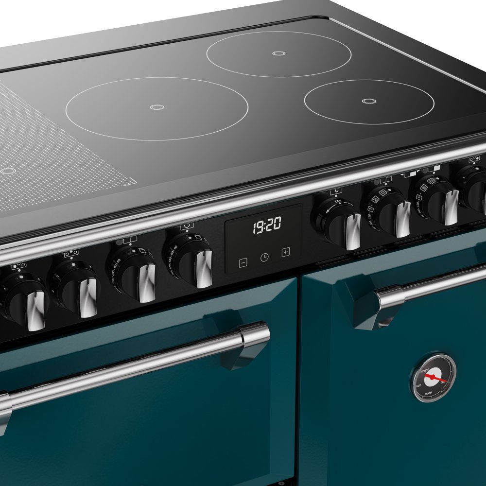 Stoves Richmond Deluxe 90EI Induction Range Cooker 444412013 - DEEP MARINE Stoves Richmond Deluxe 90EI Induction Range Cooker 444412013 - DEEP MARINE