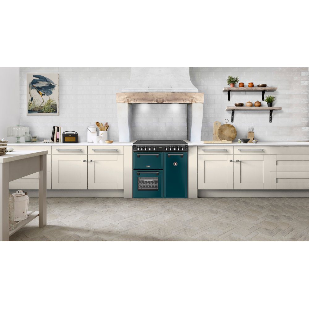 Stoves Richmond Deluxe 90EI Induction Range Cooker 444412013 - DEEP MARINE Stoves Richmond Deluxe 90EI Induction Range Cooker 444412013 - DEEP MARINE