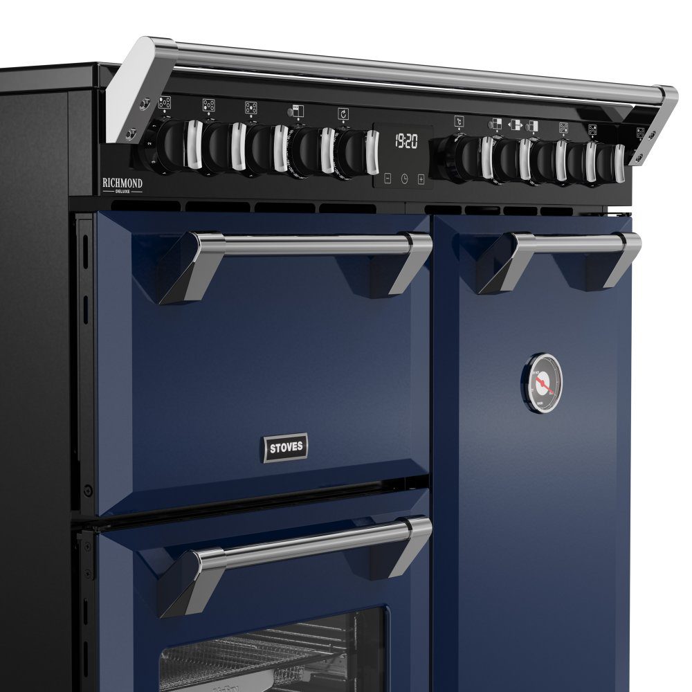 Stoves Richmond Deluxe 90EI Induction Range Cooker 444412012 - MIDNIGHT BLUE Stoves Richmond Deluxe 90EI Induction Range Cooker 444412012 - MIDNIGHT BLUE