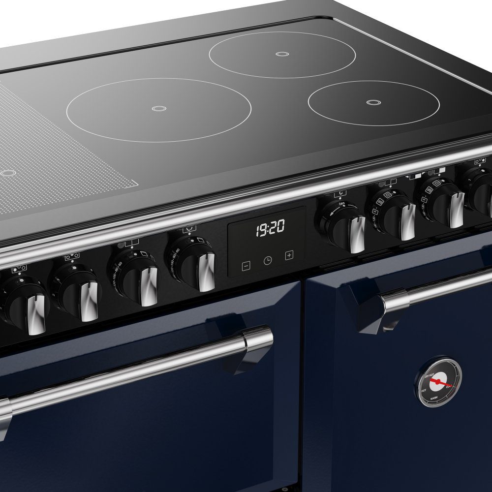 Stoves Richmond Deluxe 90EI Induction Range Cooker 444412012 - MIDNIGHT BLUE Stoves Richmond Deluxe 90EI Induction Range Cooker 444412012 - MIDNIGHT BLUE
