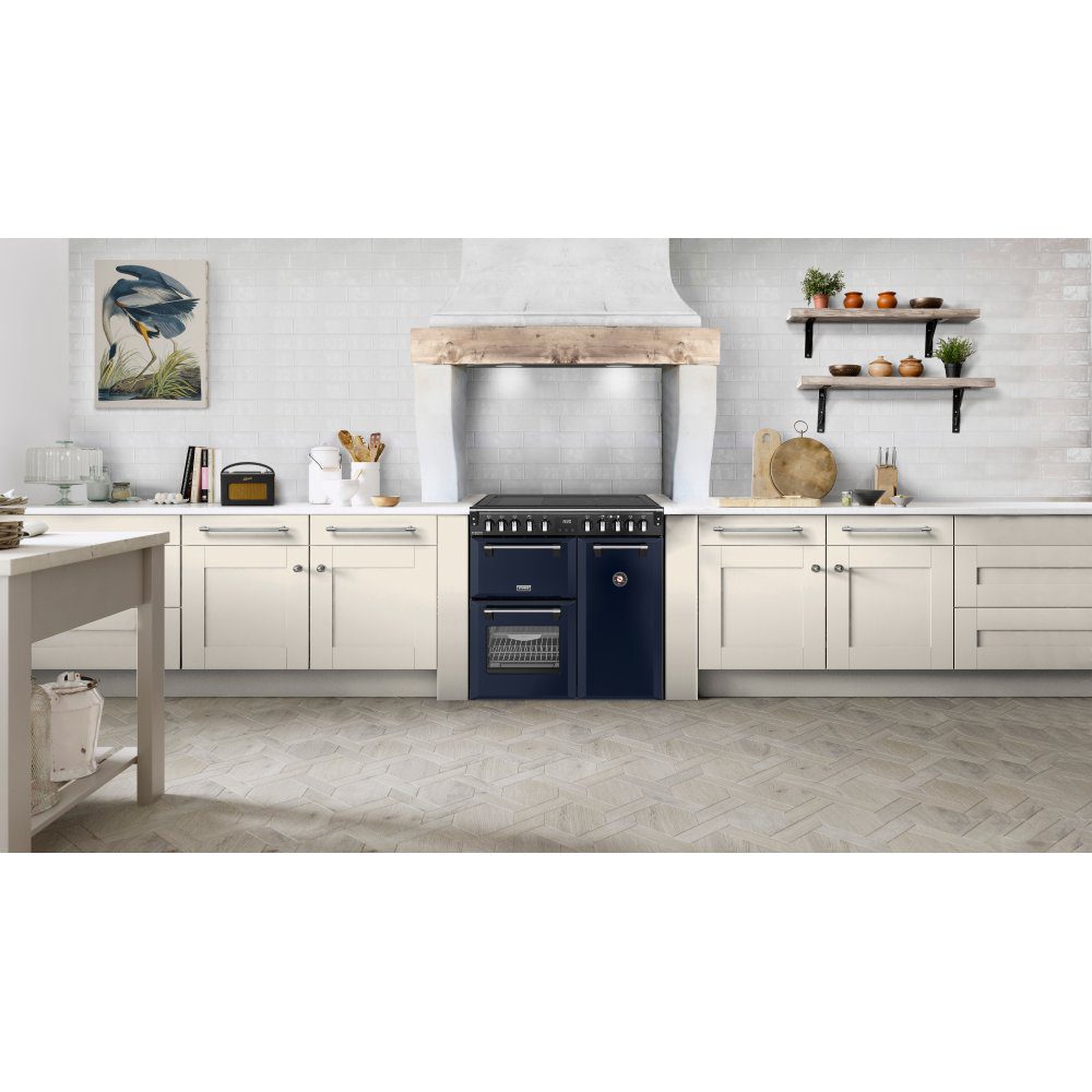 Stoves Richmond Deluxe 90EI Induction Range Cooker 444412012 - MIDNIGHT BLUE Stoves Richmond Deluxe 90EI Induction Range Cooker 444412012 - MIDNIGHT BLUE