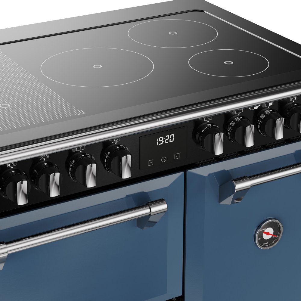 Stoves Richmond Deluxe 90EI Induction Range Cooker 444412011 - TWILIGHT BLUE Stoves Richmond Deluxe 90EI Induction Range Cooker 444412011 - TWILIGHT BLUE