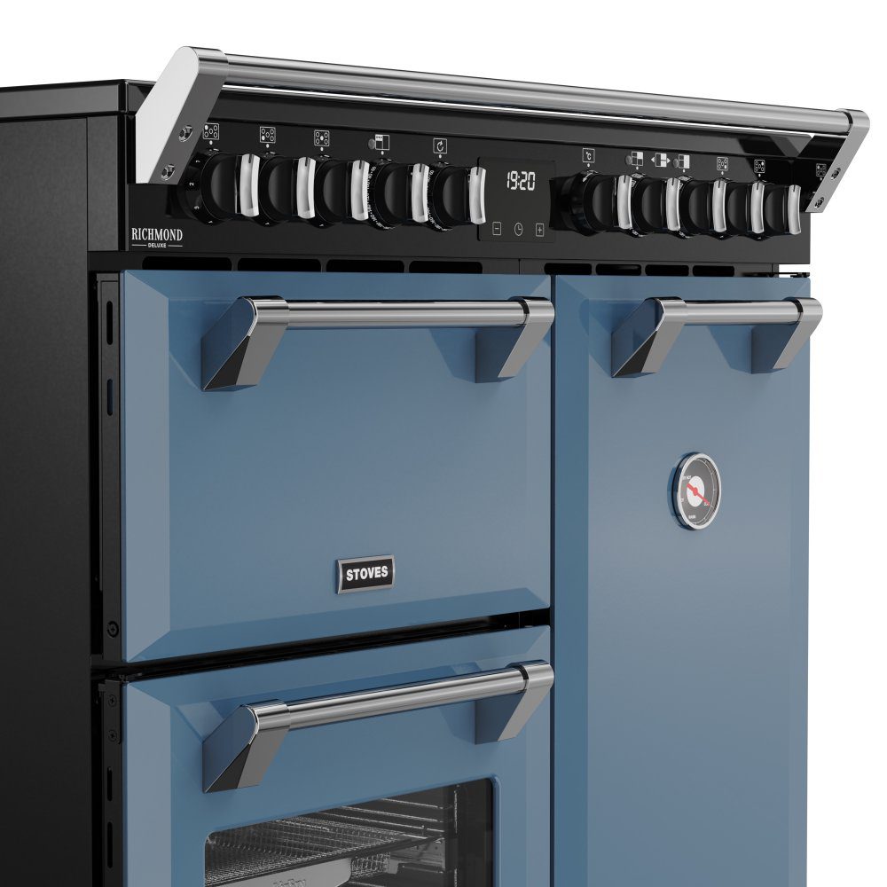 Stoves Richmond Deluxe 90EI Induction Range Cooker 444412011 - TWILIGHT BLUE Stoves Richmond Deluxe 90EI Induction Range Cooker 444412011 - TWILIGHT BLUE