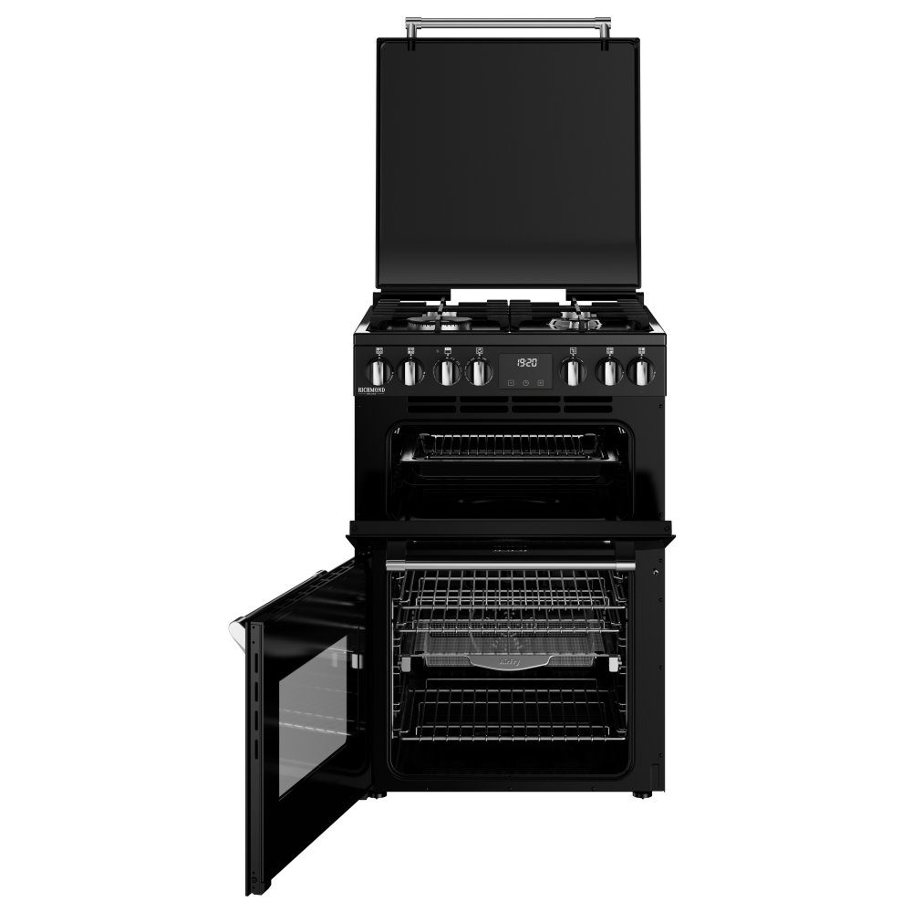 Stoves 60cm Dual Fuel Mini Range Cooker 11844 ST DX MRA RICH 60DF BLK - BLACK Stoves 60cm Dual Fuel Mini Range Cooker 11844 ST DX MRA RICH 60DF BLK - BLACK