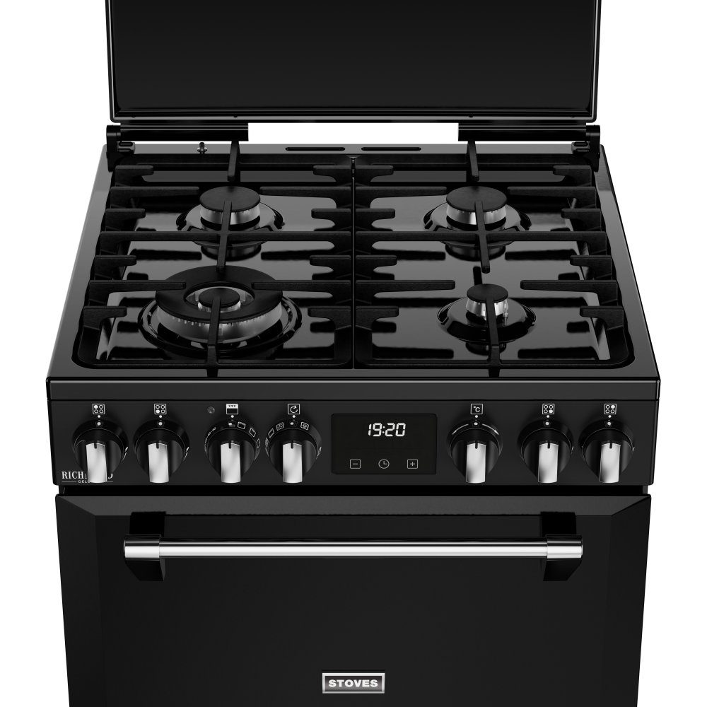 Stoves 60cm Dual Fuel Mini Range Cooker 11844 ST DX MRA RICH 60DF BLK - BLACK Stoves 60cm Dual Fuel Mini Range Cooker 11844 ST DX MRA RICH 60DF BLK - BLACK