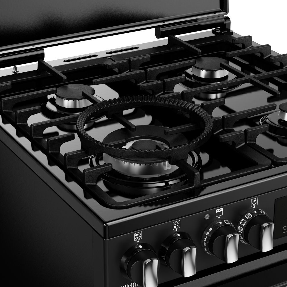 Stoves 60cm Dual Fuel Mini Range Cooker 11844 ST DX MRA RICH 60DF BLK - BLACK Stoves 60cm Dual Fuel Mini Range Cooker 11844 ST DX MRA RICH 60DF BLK - BLACK