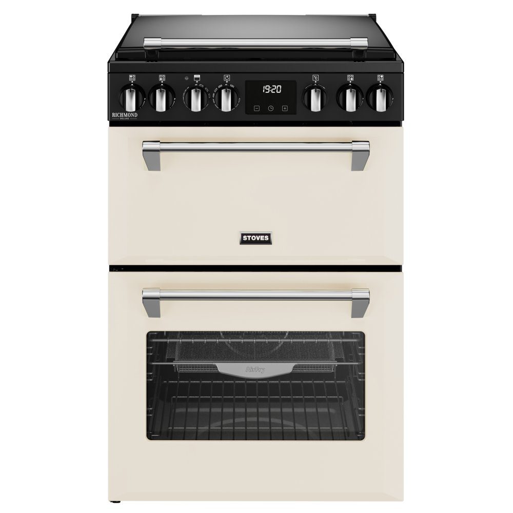 Stoves Richmond Deluxe 60DF Dual Fuel Mini Range Cooker 444411845 - Cream