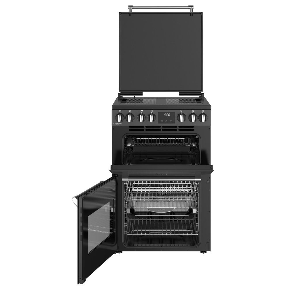 Stoves Richmond Deluxe 60DF Dual Fuel Mini Range Cooker 444411993 - Ice White Stoves Richmond Deluxe 60DF Dual Fuel Mini Range Cooker 444411993 - Ice White