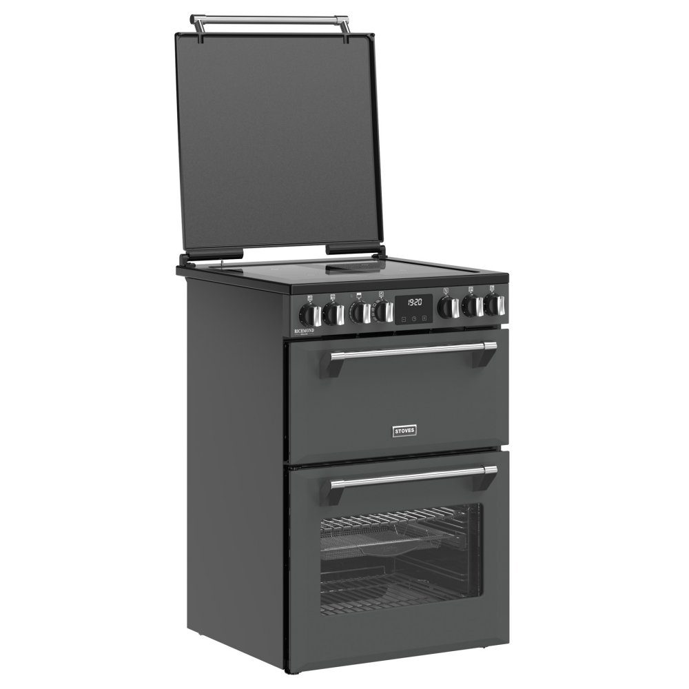 Stoves Richmond Deluxe 60DF Dual Fuel Mini Range Cooker 444411993 - Ice White Stoves Richmond Deluxe 60DF Dual Fuel Mini Range Cooker 444411993 - Ice White