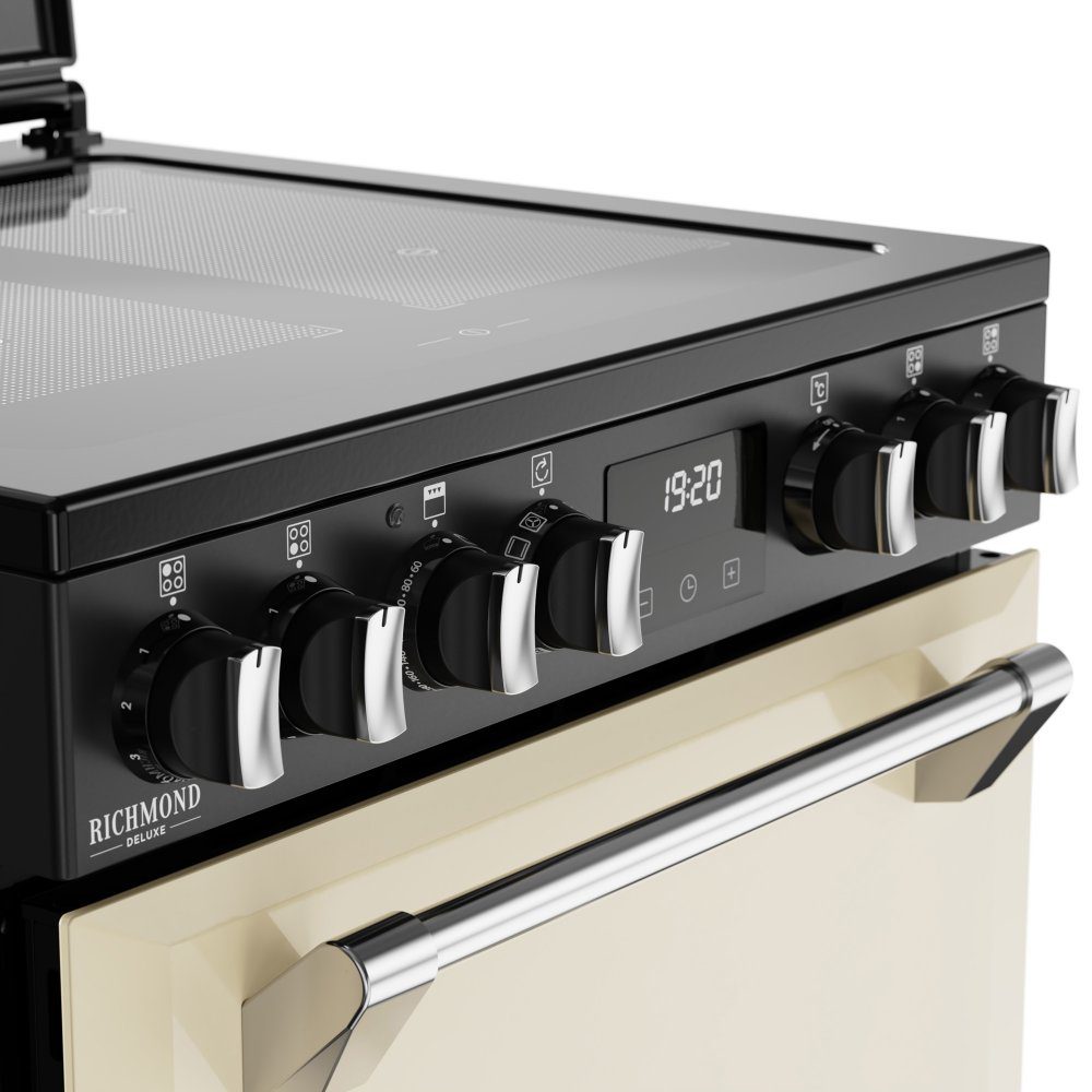 Stoves Richmond Deluxe 60DF Dual Fuel Mini Range Cooker 444411995 - Midnight Blue Stoves Richmond Deluxe 60DF Dual Fuel Mini Range Cooker 444411995 - Midnight Blue