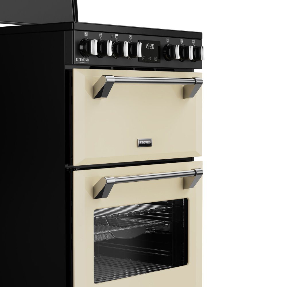Stoves Richmond Deluxe 60DF Dual Fuel Mini Range Cooker 444411995 - Midnight Blue Stoves Richmond Deluxe 60DF Dual Fuel Mini Range Cooker 444411995 - Midnight Blue