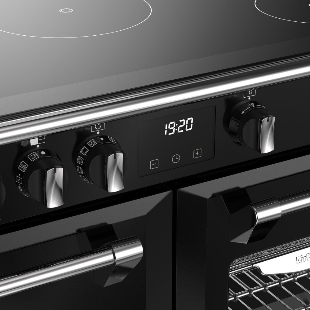 Stoves Richmond Deluxe 100EI Induction Range Cooker 444411873 - BLACK Stoves Richmond Deluxe 100EI Induction Range Cooker 444411873 - BLACK