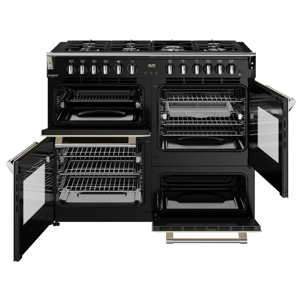 Stoves 11877 Richmond DX 110cm Dual Fuel Range Cooker ST DX RCA RICH 110DF CRM - CREAM Stoves 11877 Richmond DX 110cm Dual Fuel Range Cooker ST DX RCA RICH 110DF CRM - CREAM