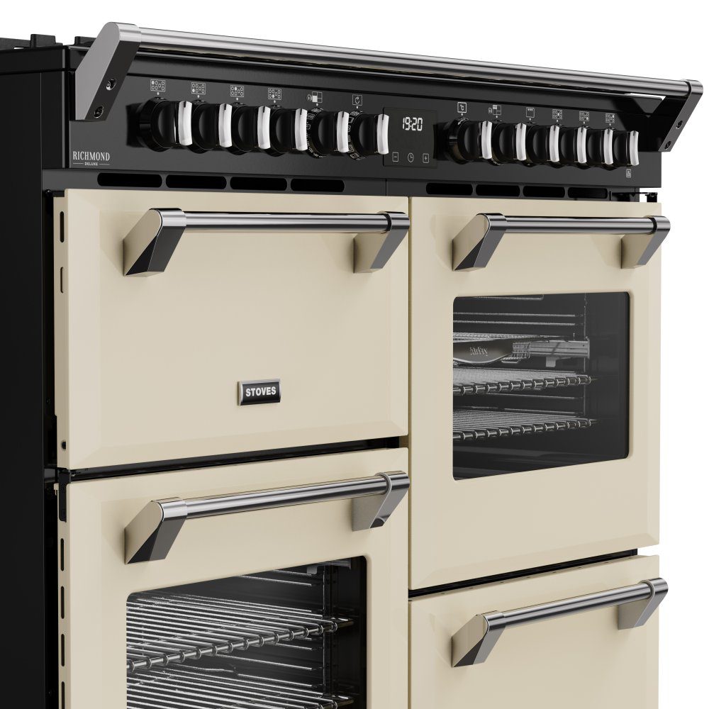 Stoves 11877 Richmond DX 110cm Dual Fuel Range Cooker ST DX RCA RICH 110DF CRM - CREAM Stoves 11877 Richmond DX 110cm Dual Fuel Range Cooker ST DX RCA RICH 110DF CRM - CREAM
