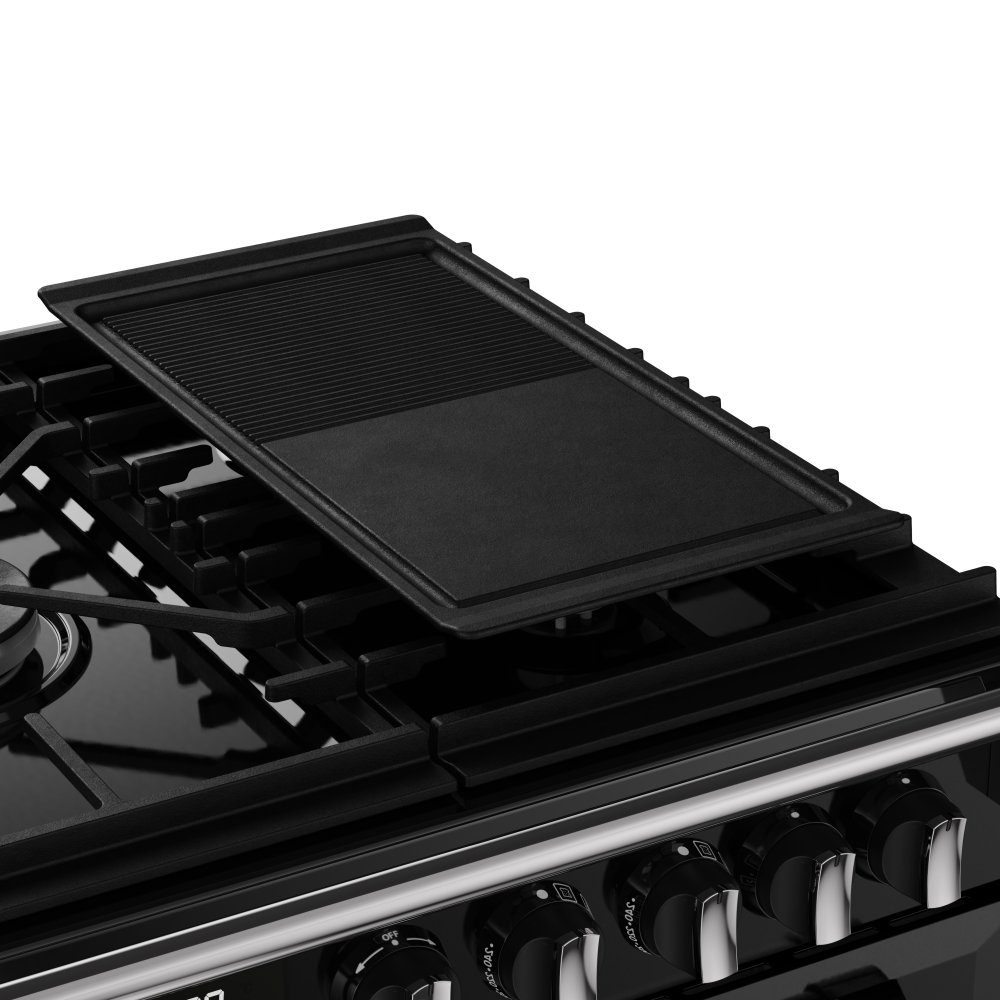 Stoves Richmond Deluxe 90DF Dual Fuel Range Cooker 444411867 - BLACK Stoves Richmond Deluxe 90DF Dual Fuel Range Cooker 444411867 - BLACK
