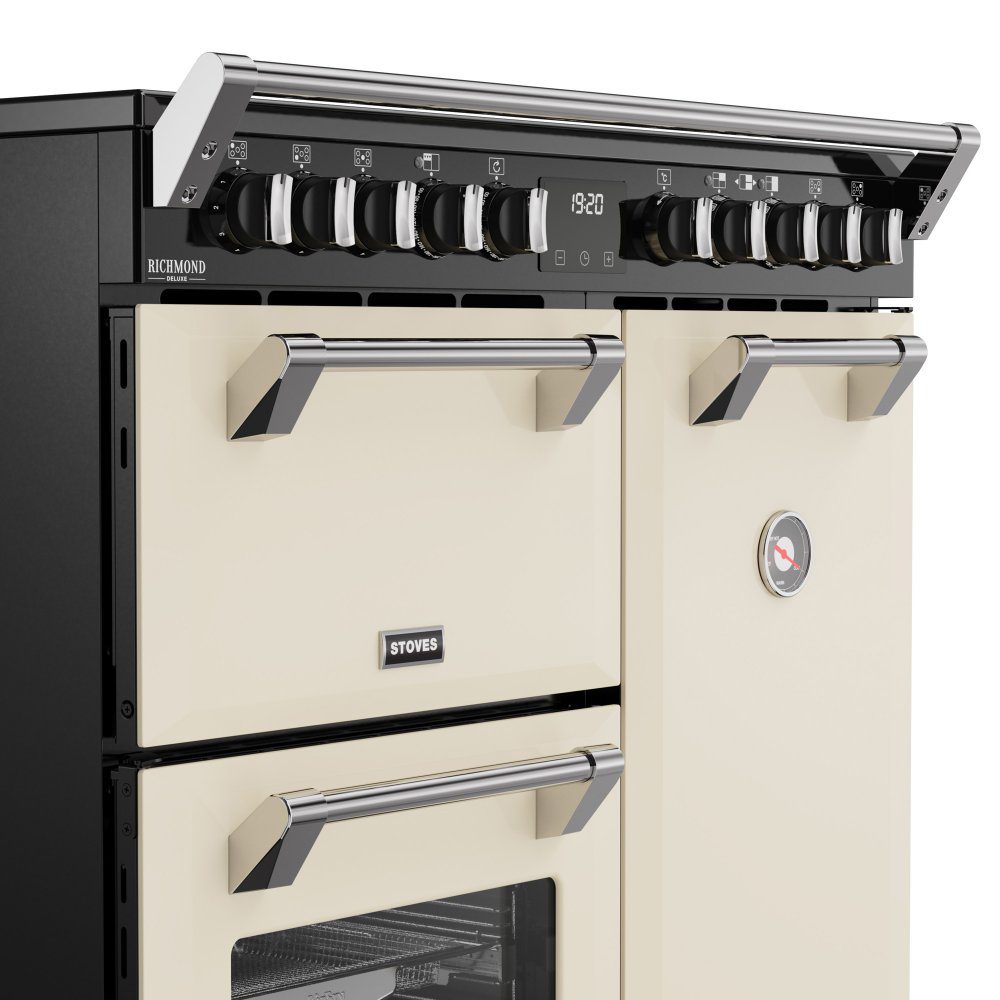 Stoves Richmond Deluxe 90EI Induction Range Cooker 444411870 - CREAM Stoves Richmond Deluxe 90EI Induction Range Cooker 444411870 - CREAM
